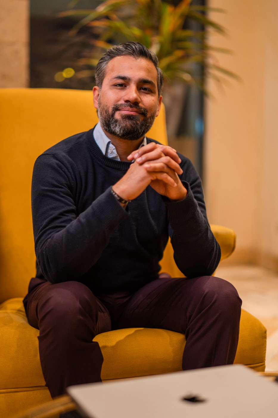 Adán Ruiz, agente de seguros
